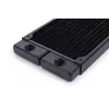 Radiátor Alphacool 14435 mosadz meď nehrdzavejúca oceľ čierna 120 mm