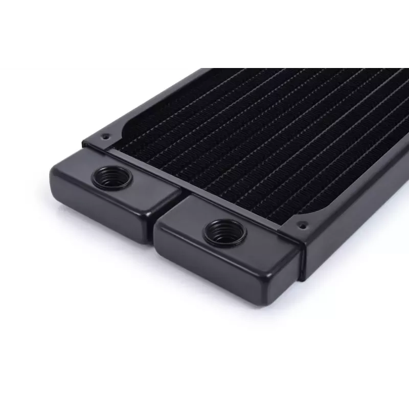 Radiátor Alphacool 14435 mosadz meď nehrdzavejúca oceľ čierna 120 mm