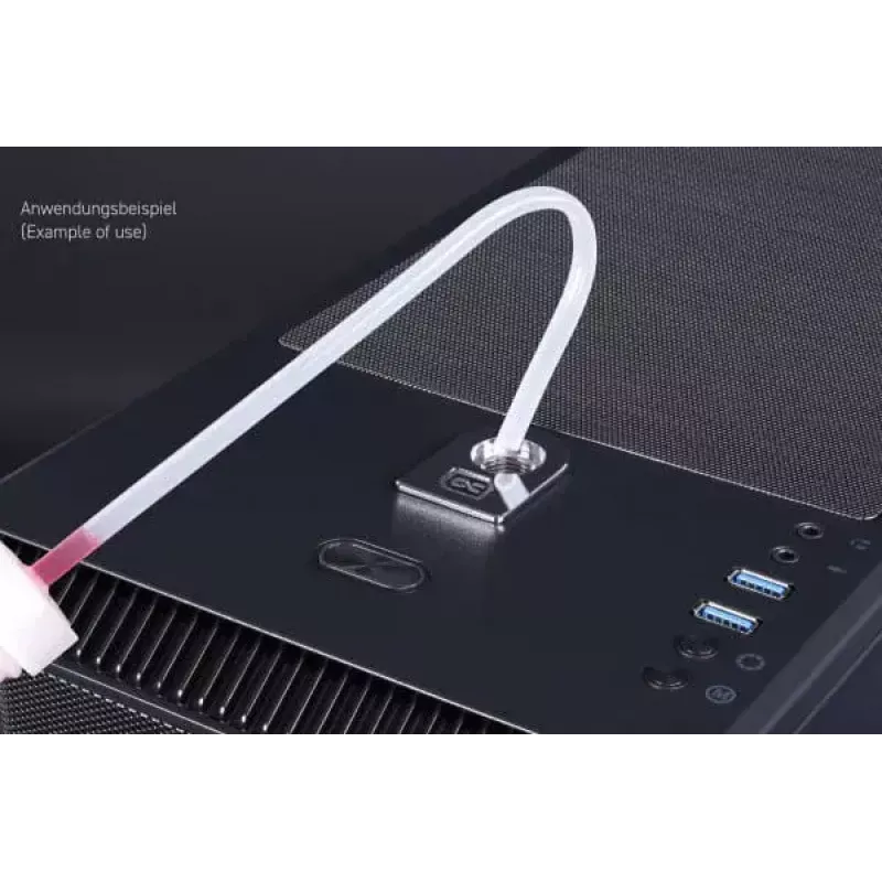 Alphacool Apex Fillport 13467 dekoratívne príslušenstvo, chróm