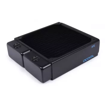 Radiátor Alphacool 14474 mosadz čierna 173,5 mm x 144 mm x 45 mm