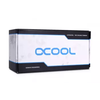 Expanzná nádržka Alphacool 15394 akryl čierna transparentná 7,65 cm 25,1 cm
