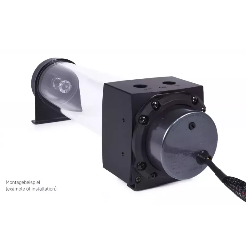 Expanzná nádržka Alphacool 15394 akryl čierna transparentná 7,65 cm 25,1 cm