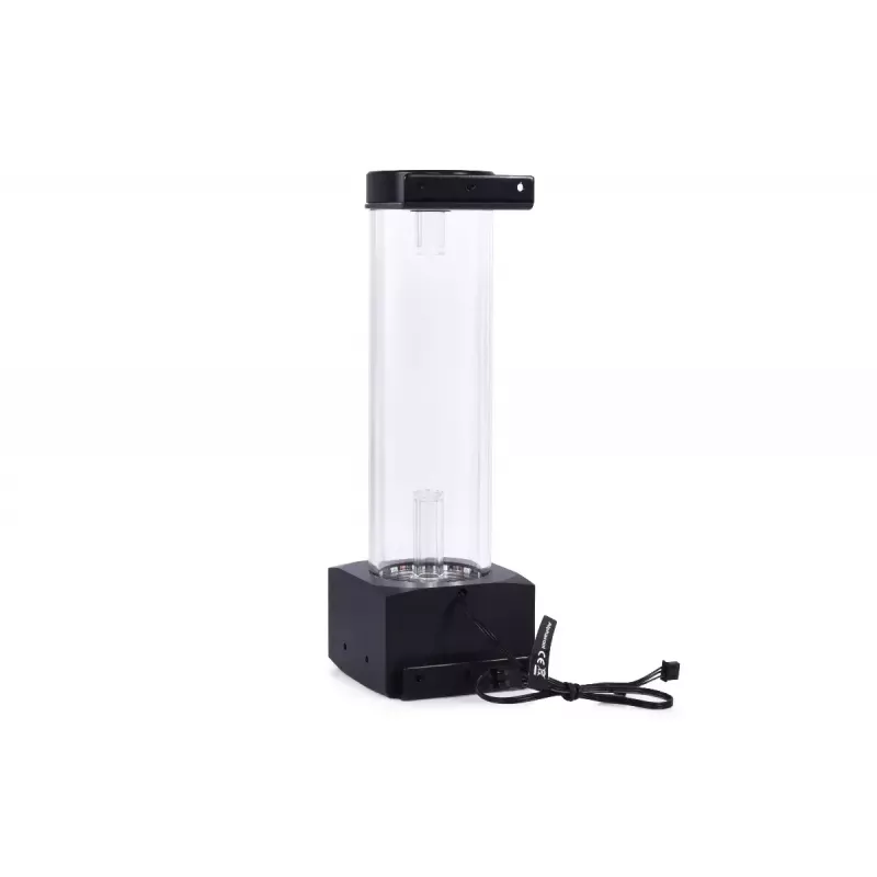Expanzná nádržka Alphacool 15394 akryl čierna transparentná 7,65 cm 25,1 cm
