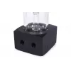 Expanzná nádržka Alphacool 15394 akryl čierna transparentná 7,65 cm 25,1 cm