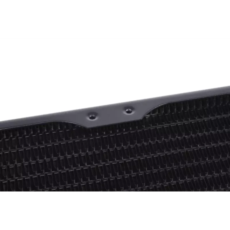 Radiátor Alphacool 14444 mosadz meď nehrdzavejúca oceľ čierna 140 mm 311 mm 20 mm