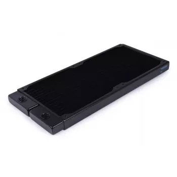 Radiátor Alphacool 14444 mosadz meď nehrdzavejúca oceľ čierna 140 mm 311 mm 20 mm