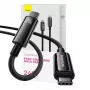 Kábel USB-C na USB-C Baseus Tungsten Gold 240W 3m
