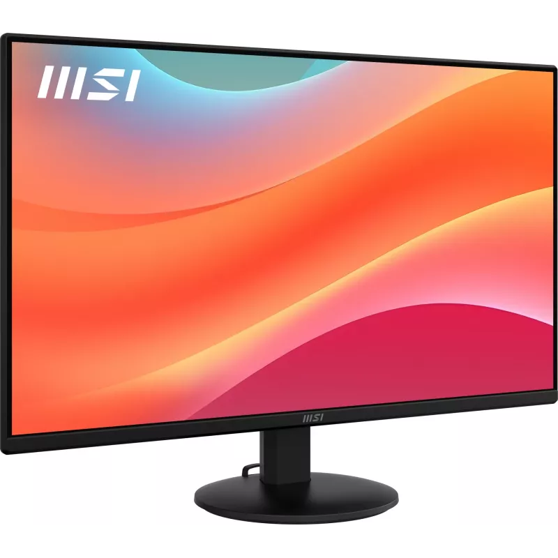 MSI PRO MP272L monitor, 27 palcov (68,6 cm), 1920 x 1080 Full HD, 16:9, 100 Hz, 1 ms, HDMI, DisplayPort, matný, čierny