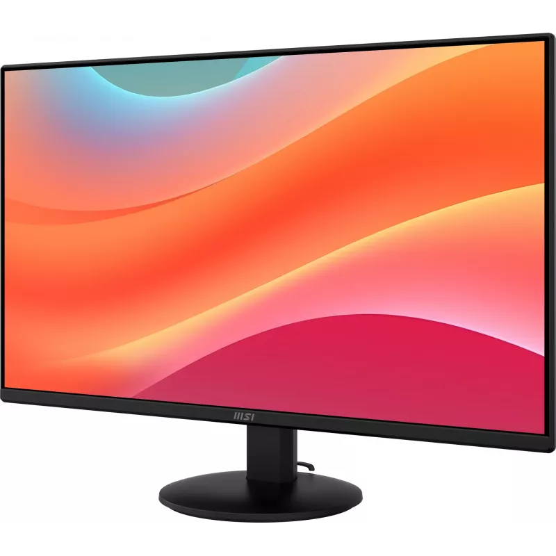 MSI PRO MP272L monitor, 27 palcov (68,6 cm), 1920 x 1080 Full HD, 16:9, 100 Hz, 1 ms, HDMI, DisplayPort, matný, čierny