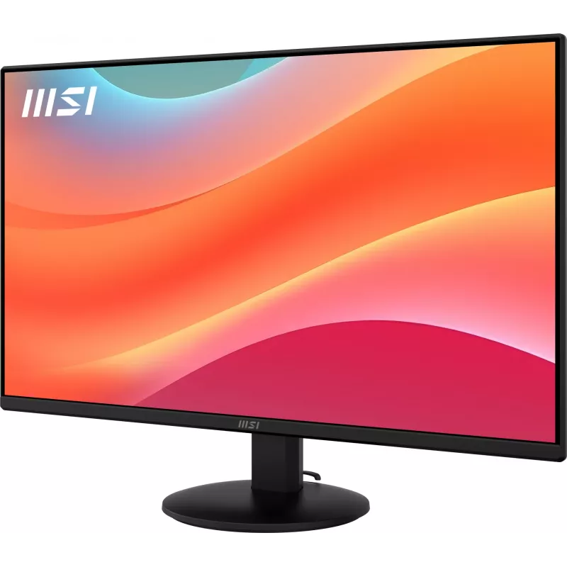 MSI PRO MP272L monitor, 27 palcov (68,6 cm), 1920 x 1080 Full HD, 16:9, 100 Hz, 1 ms, HDMI, DisplayPort, matný, čierny