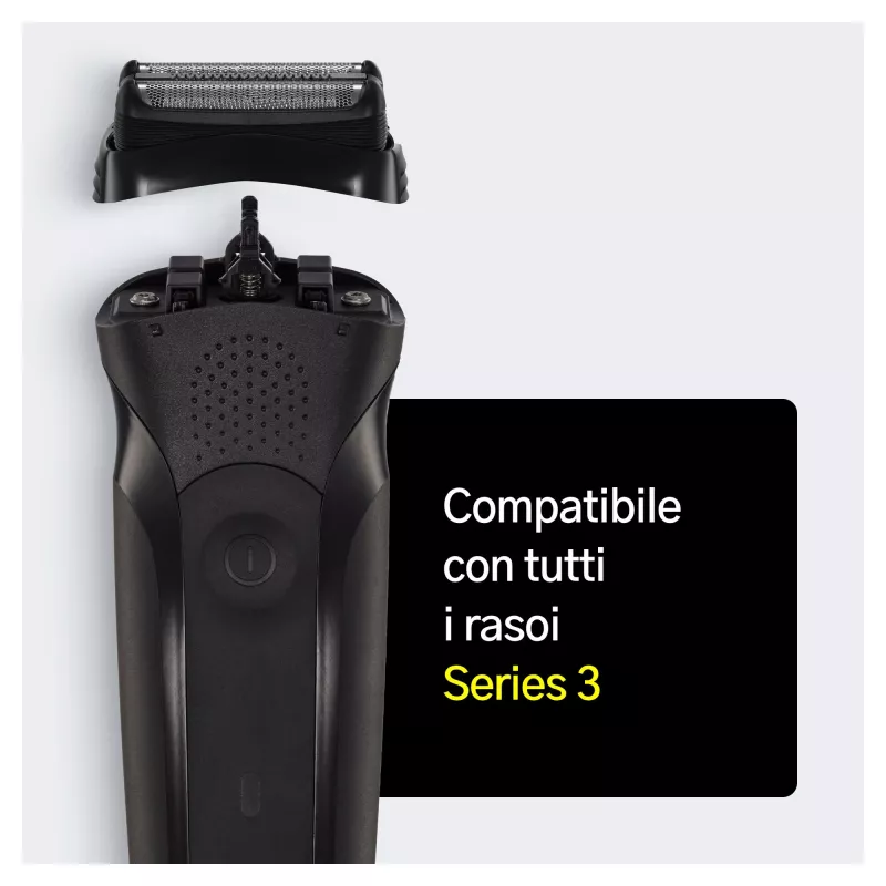 Braun Series 3 21B náhradná kazeta hlavy pre elektrický holiaci strojček – čierna