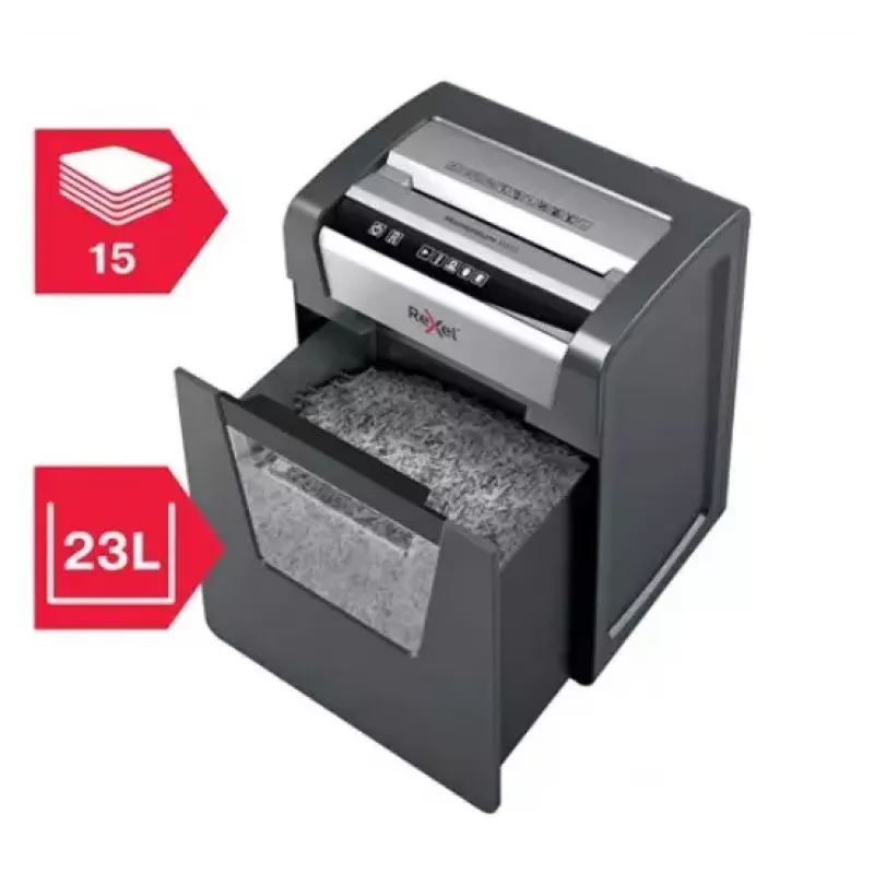 Rexel Momentum X415 skartovačka s čiastočným rezom P4