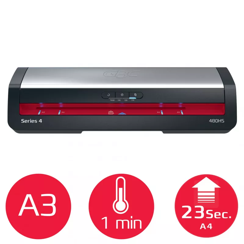Laminovačka gbc 480HS A3 — teplá laminovačka pre dokumenty do A3