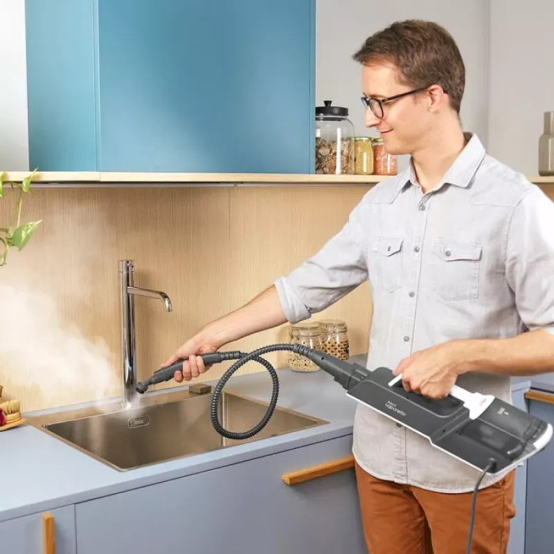Polti Vaporetto SV610_Style parný čistič 0,5 l 1500 W sivá, biela