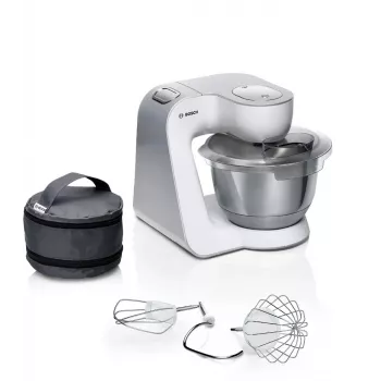 Kuchynský robot Bosch Serie 4 MUM58200 — 1000 W, 3,9 l nerezová misa, biela