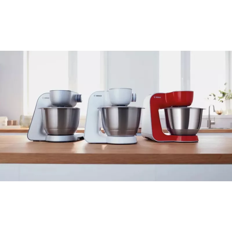 Kuchynský robot Bosch Serie 4 MUM58200 — 1000 W, 3,9 l nerezová misa, biela