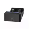 Nabíjačka XTAR SC2 Li-Ion 18650 USB-C 2 sloty, napájanie USB-C, LED indikátory, čierna