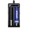 Nabíjačka XTAR SC2 Li-Ion 18650 USB-C 2 sloty, napájanie USB-C, LED indikátory, čierna