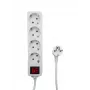 Microconnect MC-GRU0045WS predlžovací kábel 5 m 4 AC výstupy interiér biely