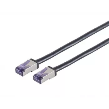 Sieťový kábel Lanview LVN-CAT6A-FLEX-1 M S/FTP Cat6a 1 m čierny