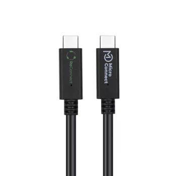 Microconnect ECO-USB3.2CC0.5 USB kábel USB 3.2 Gen 2x2 0,5 m USB C čierny