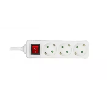 Microconnect GRU0035WS predlžovací kábel 5 m 3 AC výstupy biely