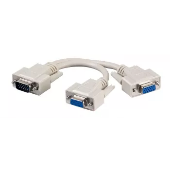 Microconnect MONG2H VGA kábel 0,3 m VGA (D-Sub) 2 x VGA (D-Sub) sivý