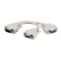 Microconnect MONG2H VGA kábel 0,3 m VGA (D-Sub) 2 x VGA (D-Sub) sivý