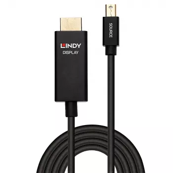 Lindy 2m aktívny Mini DisplayPort na HDMI kábel s HDR