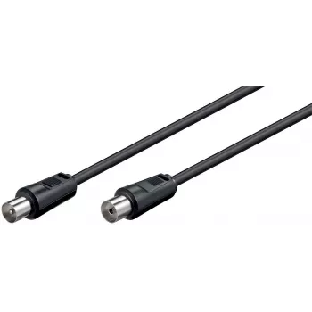 Microconnect COAX015 koaxiálny kábel 1,5 m čierny