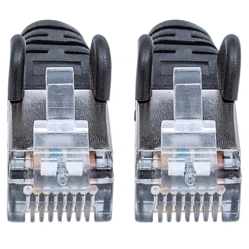 Sieťový kábel Intellinet Cat6A RJ45 1,5 m čierny