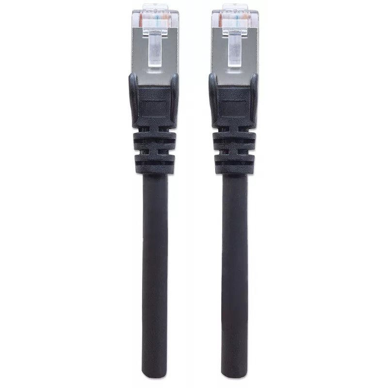 Sieťový kábel Intellinet Cat6A RJ45 1,5 m čierny