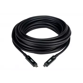 USB-C AOC kábel ATEN UE3410F-AT, 10 m, USB-C na USB-C, 10 Gbit/s, čierny