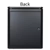 Voľne stojaci rack Lanview RDL12U66BL — 12U, 600 kg, zámok na kľúč, nastaviteľné nožičky, manažment káblov, IP40, čierny