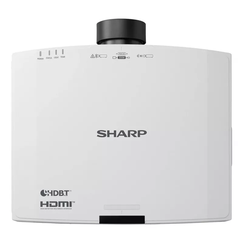 Sharp V731U Standard Throw projektor 7300 ANSI Lumen 3LCD WUXGA (1920x1200) 3D biely