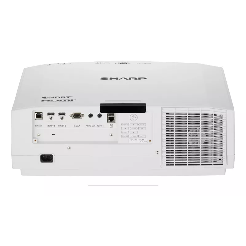 Sharp V731U Standard Throw projektor 7300 ANSI Lumen 3LCD WUXGA (1920x1200) 3D biely