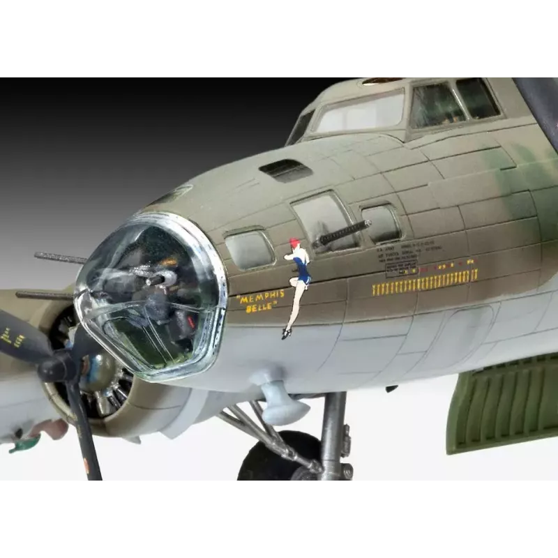 Model lietadla s pevným krídlom Revell B-17F Memphis Belle