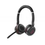 Headset Jabra Evolve 75 SE MS Stereo káblový bezdrôtový Bluetooth 30m dosah