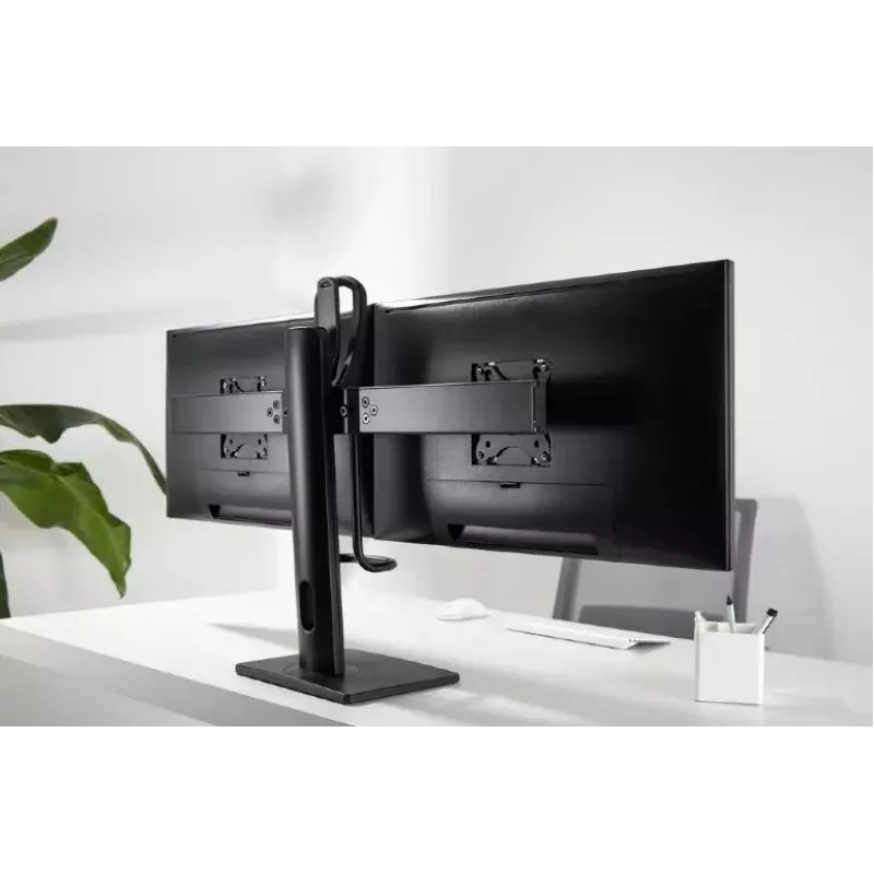 Držiak monitora Gembird MS-D2-01 27 palcov čierny voľne stojaci
