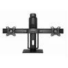 Držiak monitora Gembird MS-D2-01 27 palcov čierny voľne stojaci
