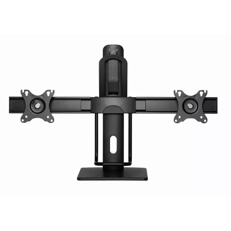 Držiak monitora Gembird MS-D2-01 27 palcov čierny voľne stojaci