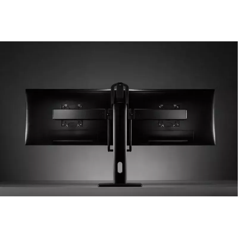 Držiak monitora Gembird MS-D2-01 27 palcov čierny voľne stojaci