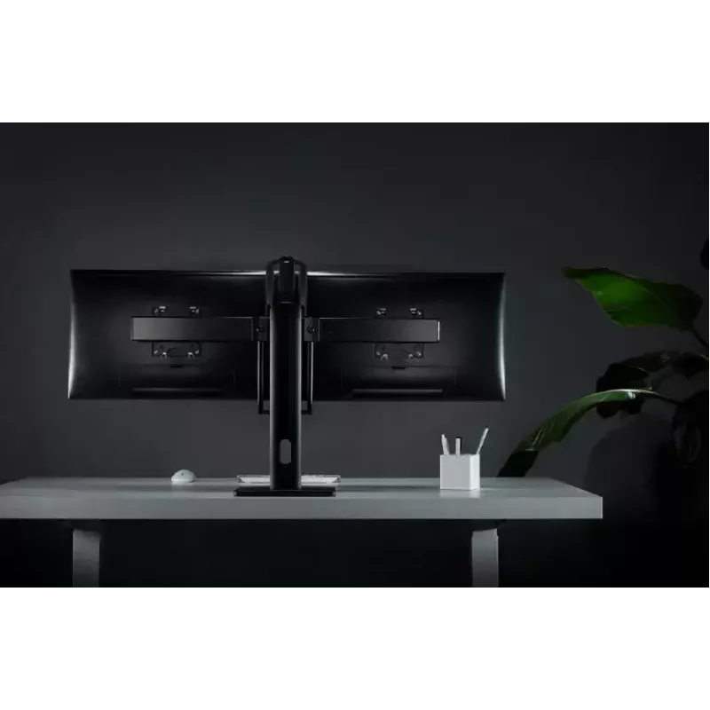 Držiak monitora Gembird MS-D2-01 27 palcov čierny voľne stojaci
