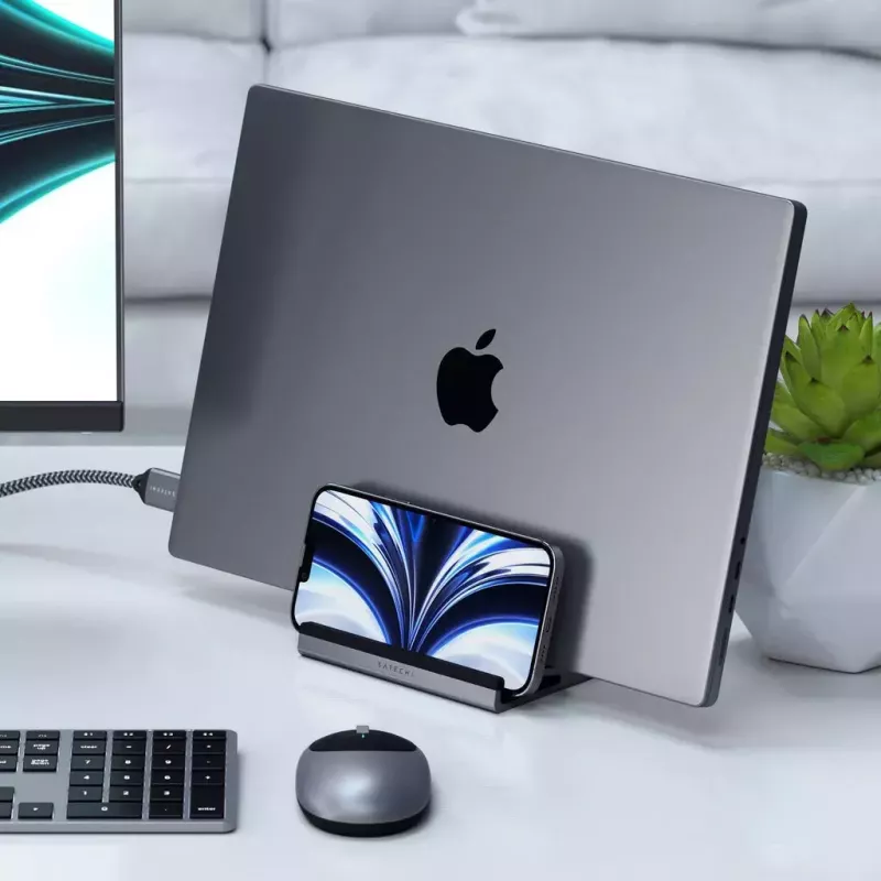 Stojan na notebook a tablet Satechi ST-ADVSM strieborný kompatibilný s MacBook Pro