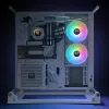 All-in-One kvapalinový chladič Thermaltake CL-W377-PL14SW-A 14 cm biely 84,32 cfm