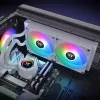 All-in-One kvapalinový chladič Thermaltake CL-W377-PL14SW-A 14 cm biely 84,32 cfm