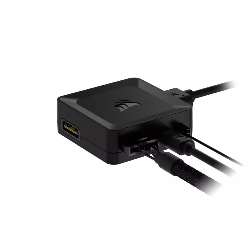 Ovládanie ventilátorov Corsair iCUE LINK System Hub čierny 1 ks