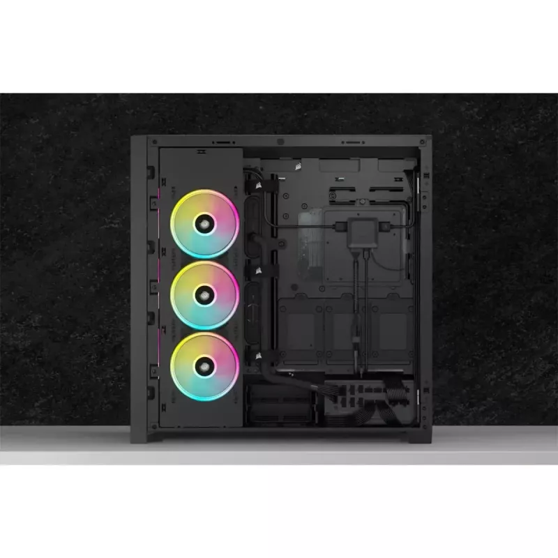 Ovládanie ventilátorov Corsair iCUE LINK System Hub čierny 1 ks