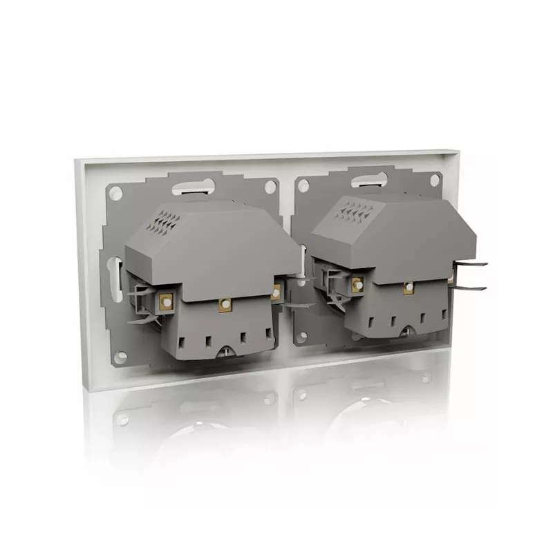 ICY BOX IB-MPS4200W-PD zásuvka typ F + USB A + USB C biela