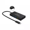 Video Capture USB Hub j5create JVA01-N 1920x1080 30Hz čierny